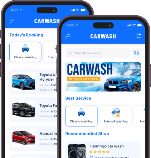 Car Wash App User Features