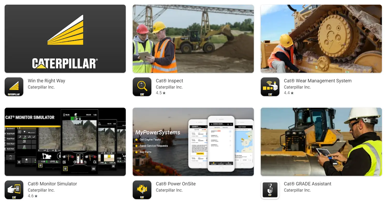 Caterpillar Inc. Apps