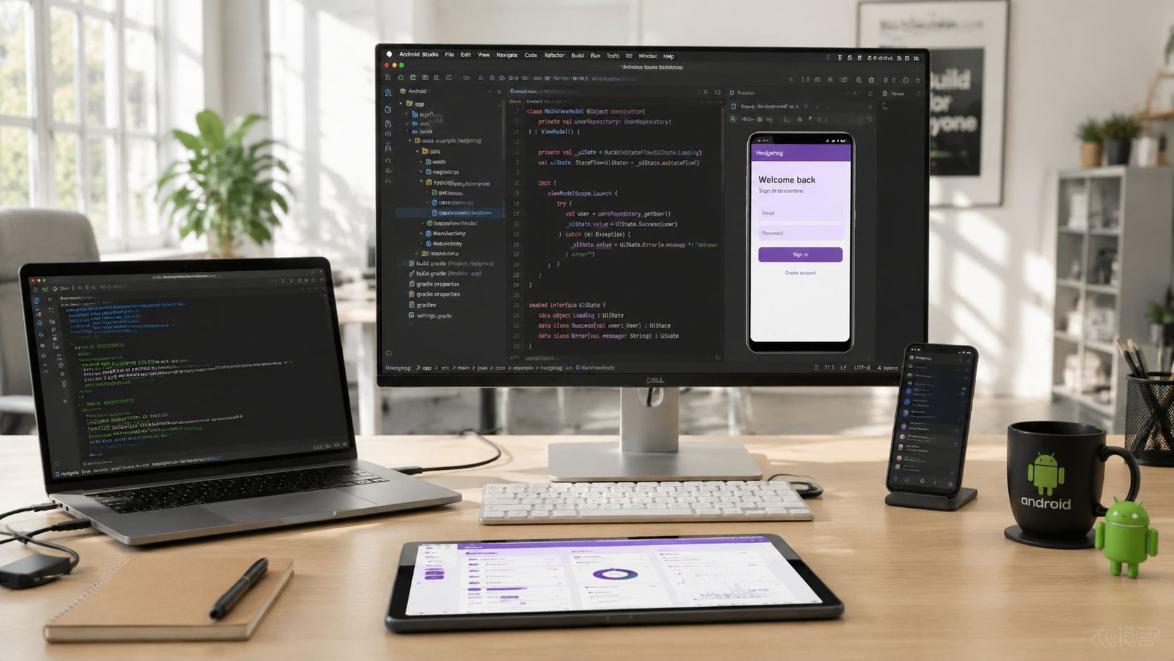 Screenshot from https://developer.android.com/static/studio/images/home/android-studio-hero.png